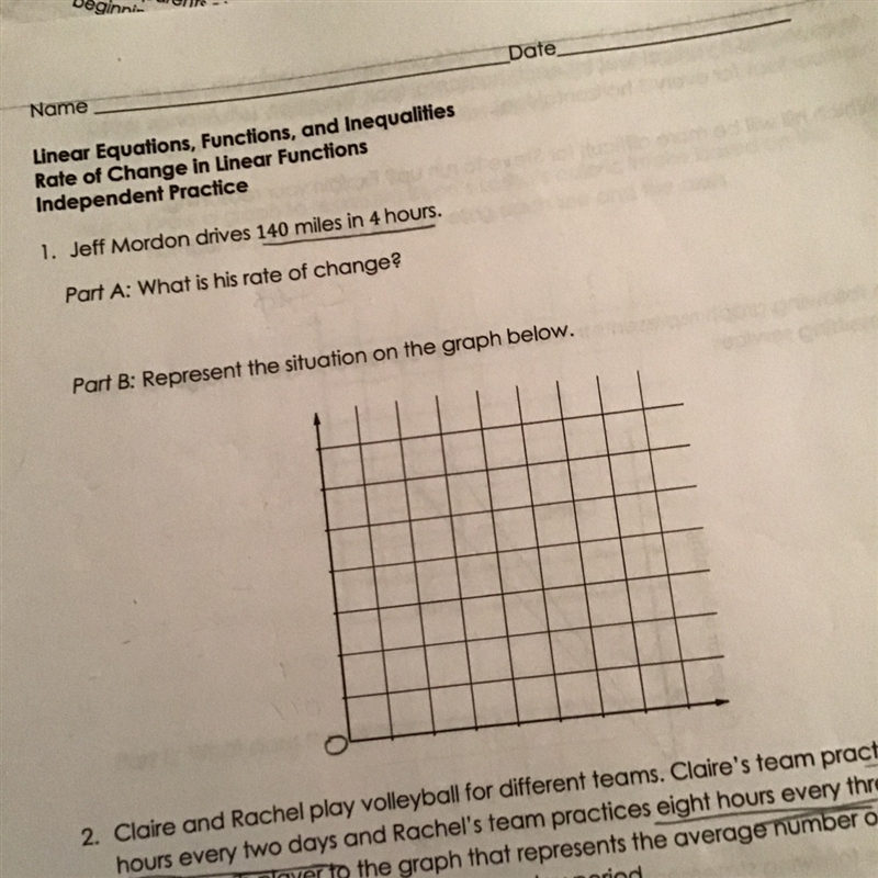 Help me please I think the rate of change is 35 but don’t know how to graph I’m tenth-example-1