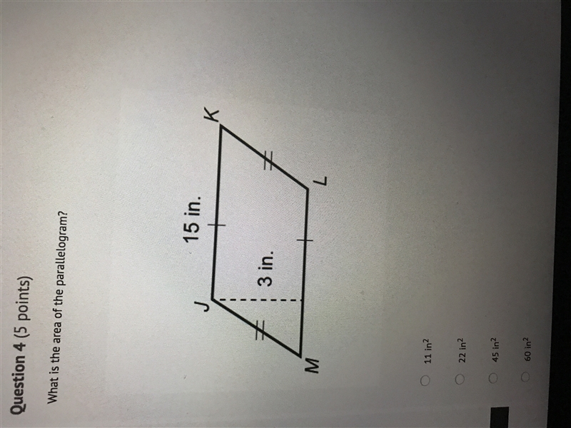 What is the area of the parallelogram?-example-1