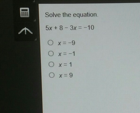 Solve the equation??????????-example-1