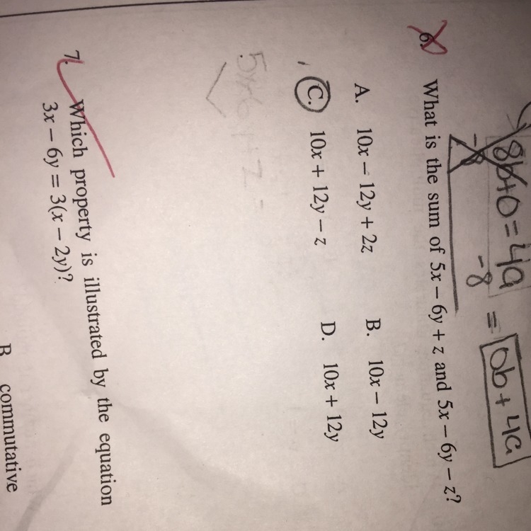 What is the correct answer ? Please explain !!-example-1