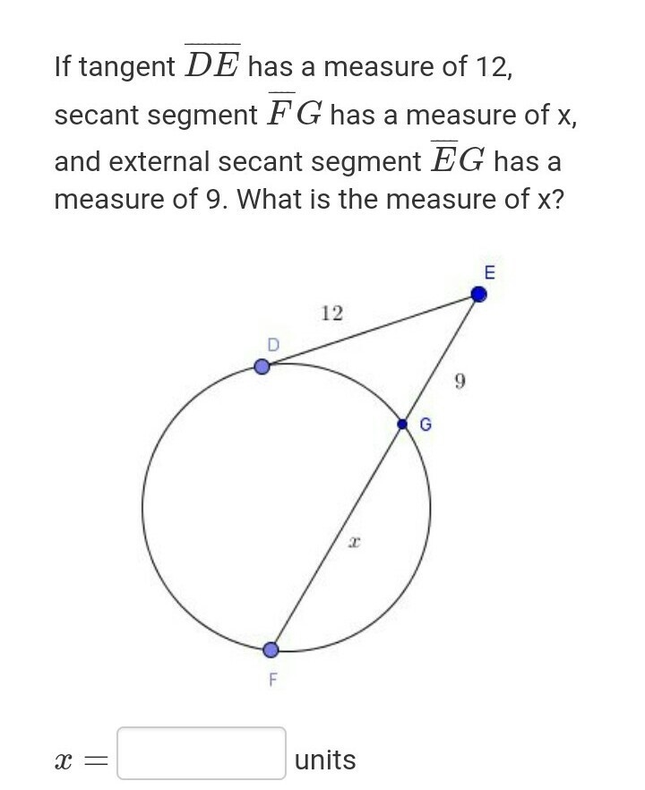 How many units is x ????-example-1