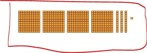 What number is shown here? A) 71 B) 431 C) 710 D) 4,031-example-1