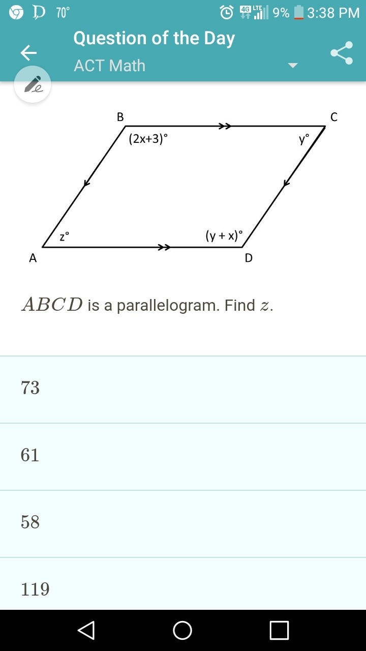 I am in need of am explanation on how to find z!-example-1