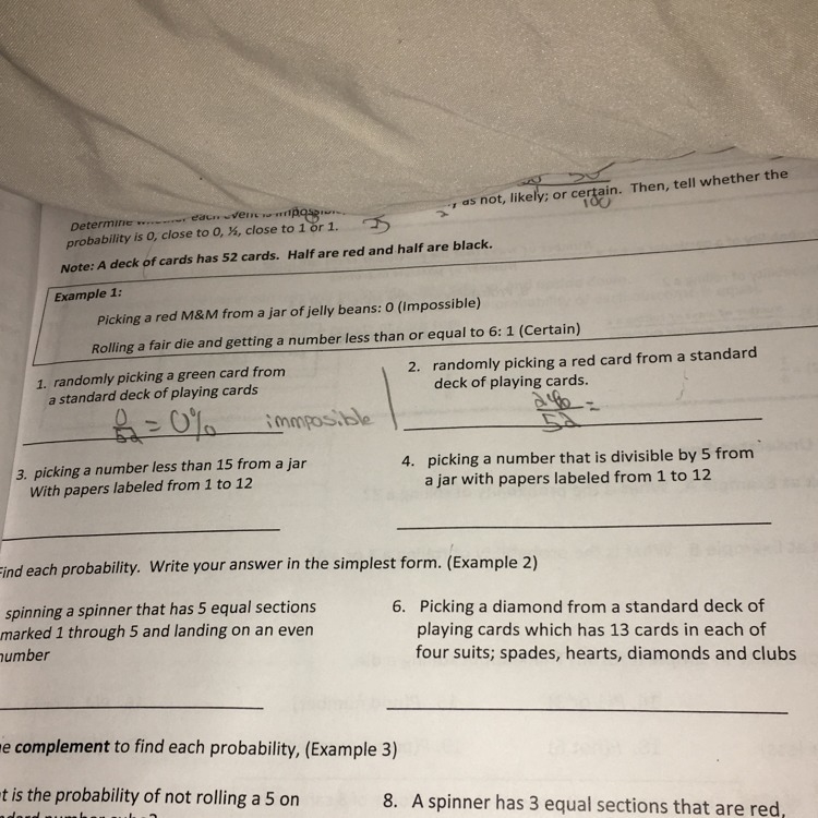 Help with these or at least help me with how to find the percentage for number 2 idk-example-1