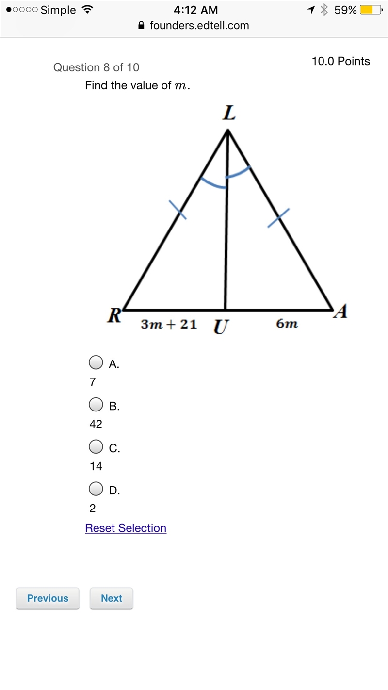 Geometry math question no Guessing and Please show work thank you-example-1