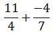 What is the sum of these fractions?-example-1