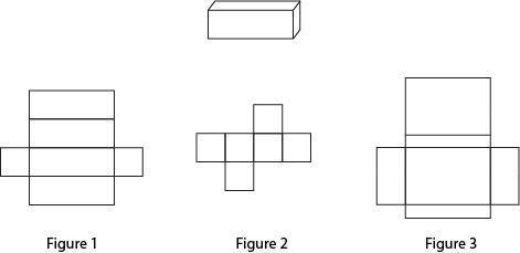 HELP PLEASE ASAP Which net represents the solid? Figure 1 Figure 2 Figure 3-example-1