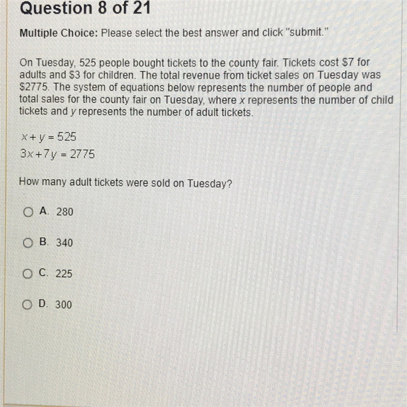 Answer? 225 or 300?-example-1