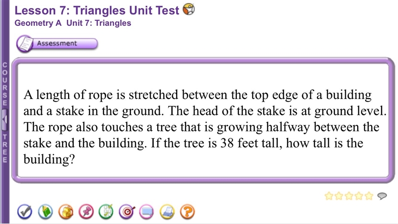 Can someone help me with #1 please ? The picture of the triangle and answers are below-example-1