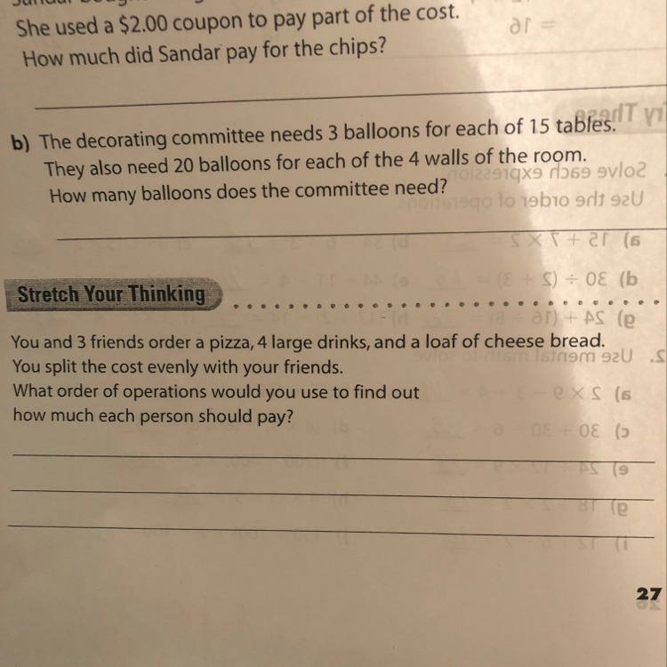 “ stretch your thinking “ help answer-example-1