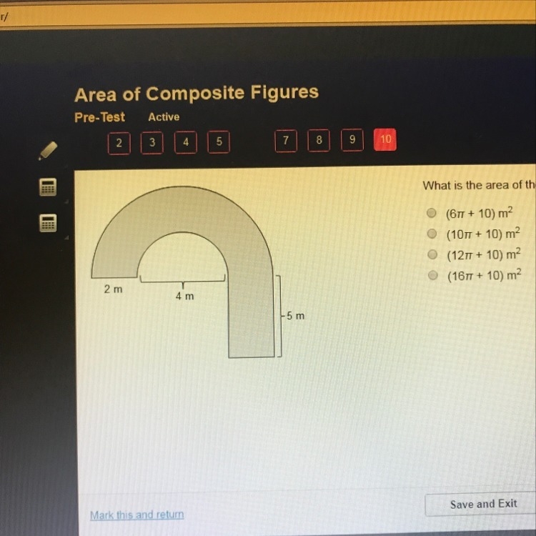 What is the area of the composite figure?-example-1