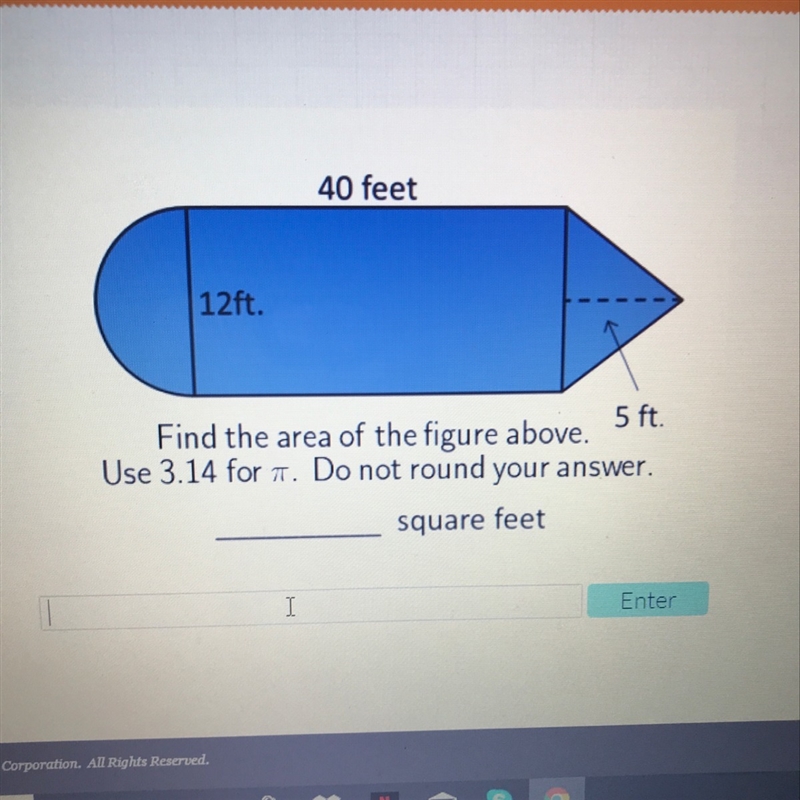 Find the area of the figure above-example-1