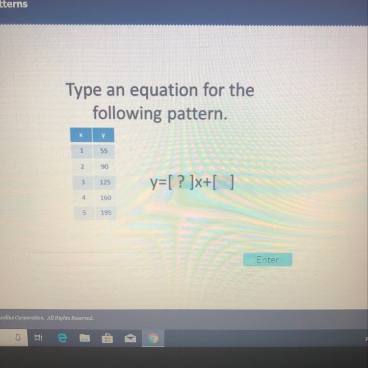 Equation for y and what if equals too-example-1