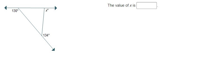 Please can some one help me find the answer to this! The value of x is ?-example-1