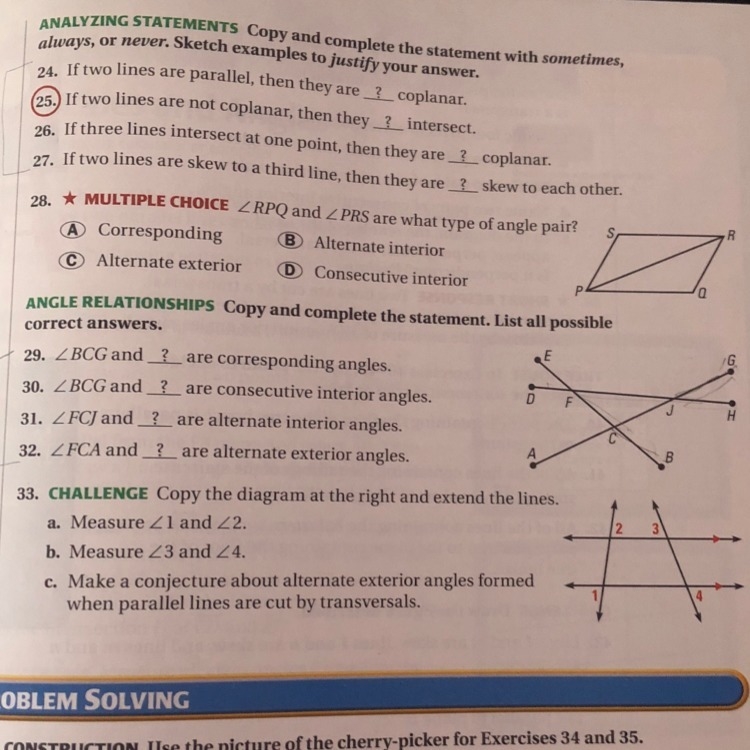 Need help solving problems 29-32 please explain so I can understand concepts thank-example-1