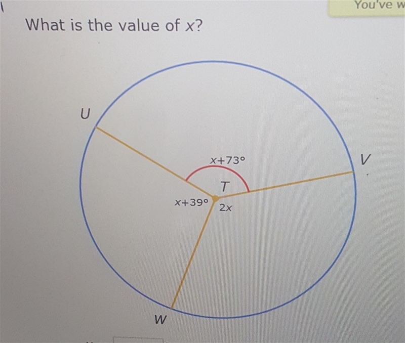 What is the value of x-example-1