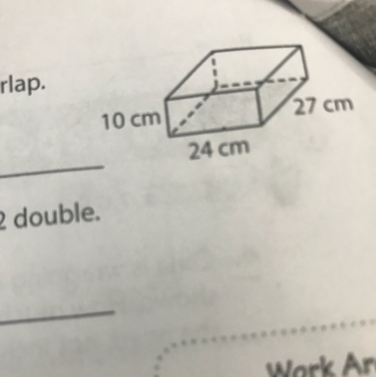 Henry wants to cover the box shown with paper without any overlap. How many square-example-1