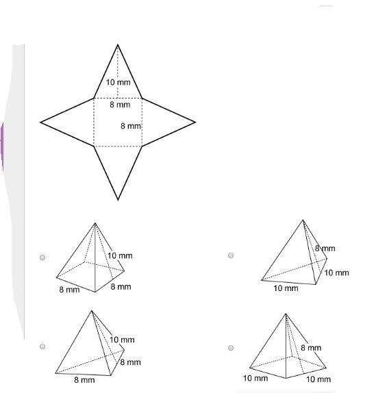 Which figure can be formed from the net?-example-1