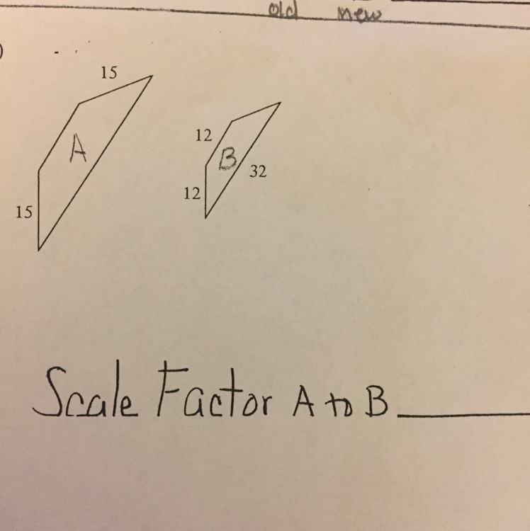 How do you find the scaled factor-example-1