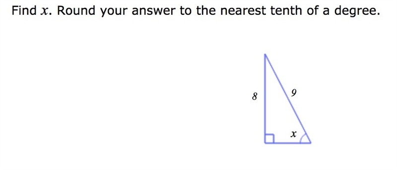 Find x in the figure below.-example-1