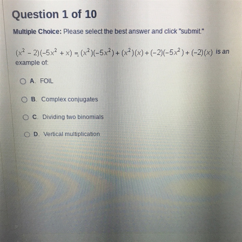 What is an example of-example-1