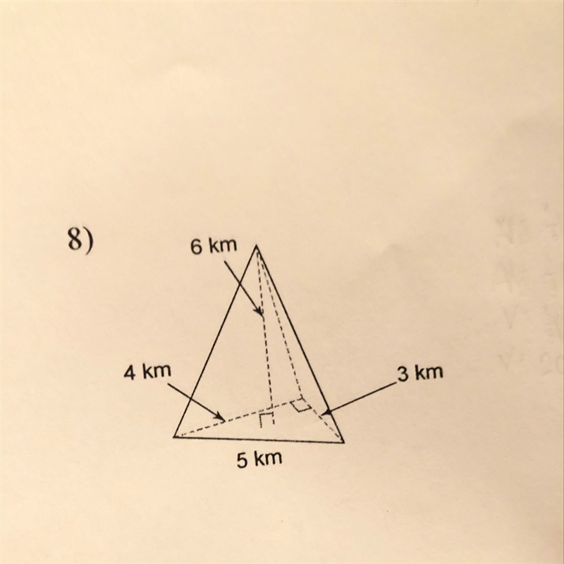 How do you find the volume of this shape?-example-1