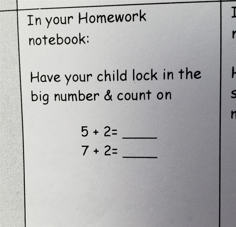 my son is in the first grade. I did not understand what the teacher is asking him-example-1