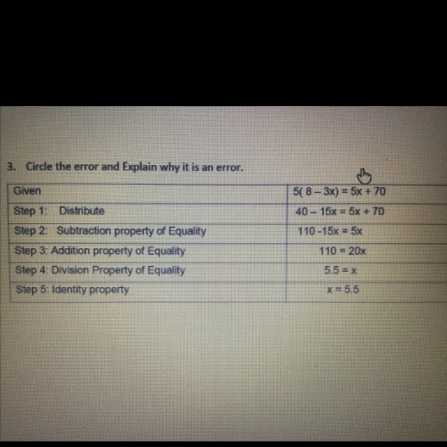 What’s the error and why?-example-1