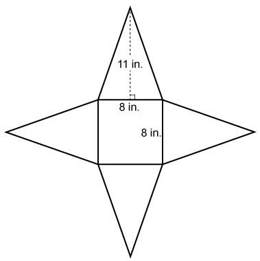 What is the surface area of the square pyramid?-example-1