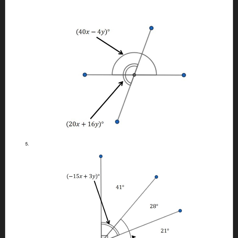 Segment and angle addition with system of equations segment addition-example-1