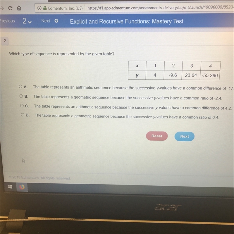 Can someone tell me the right answer to this question it is algebra plss and thank-example-1