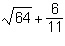 Which expressions represent rational numbers? Check all that apply. other answer is-example-4