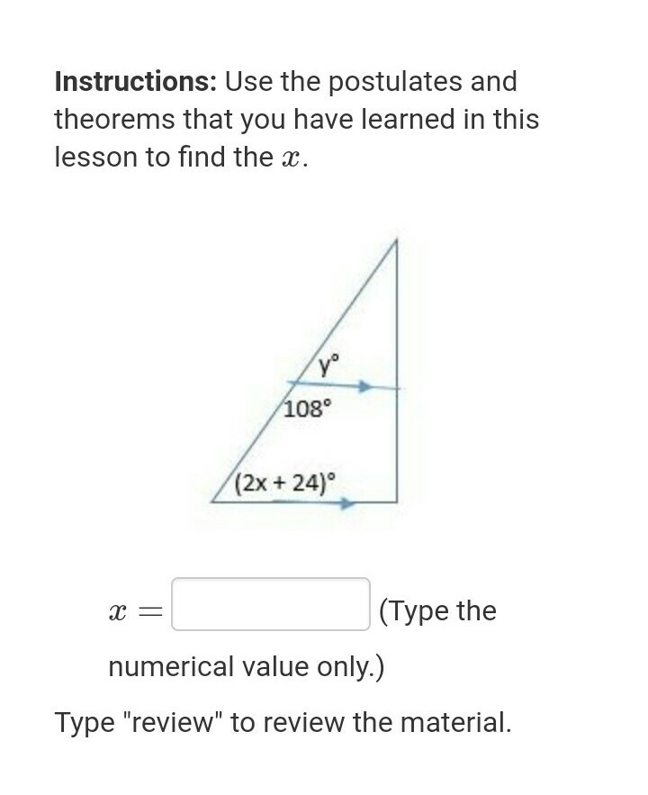 What is x ?????????????-example-1