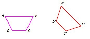 In the diagram below, trapezoid ABCD maps to trapezoid A'B'C'D'. Which angle corresponds-example-1