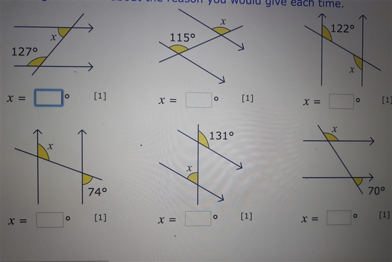 Angles in a parallel line-example-1