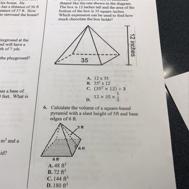 I need help with 5 and 6-example-1