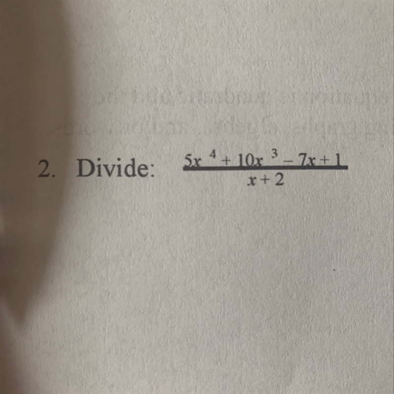 I’m in algebra 2 and it’s long division please help-example-1