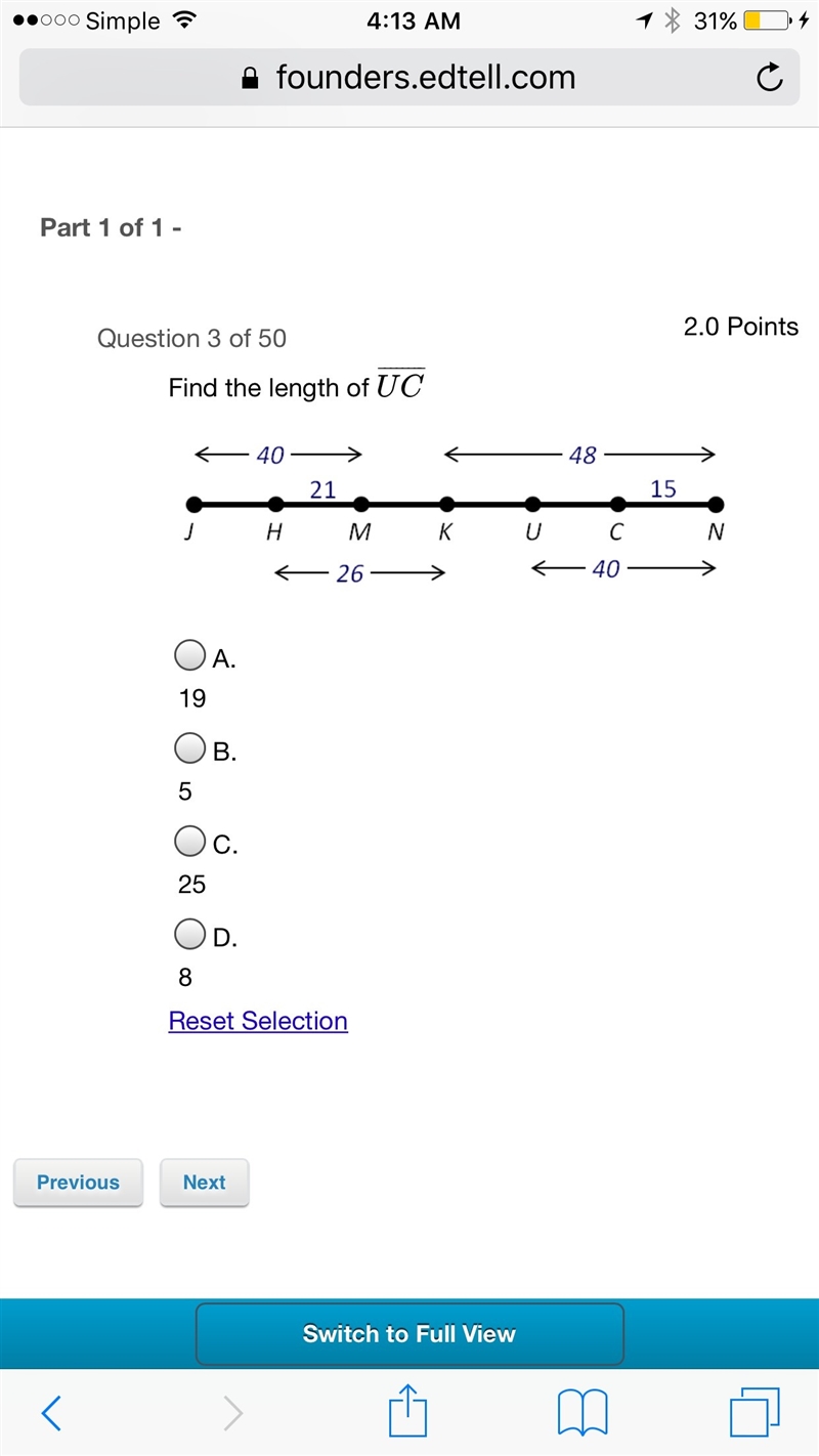 Geometry math question no Guessing and Please show work thank you-example-1