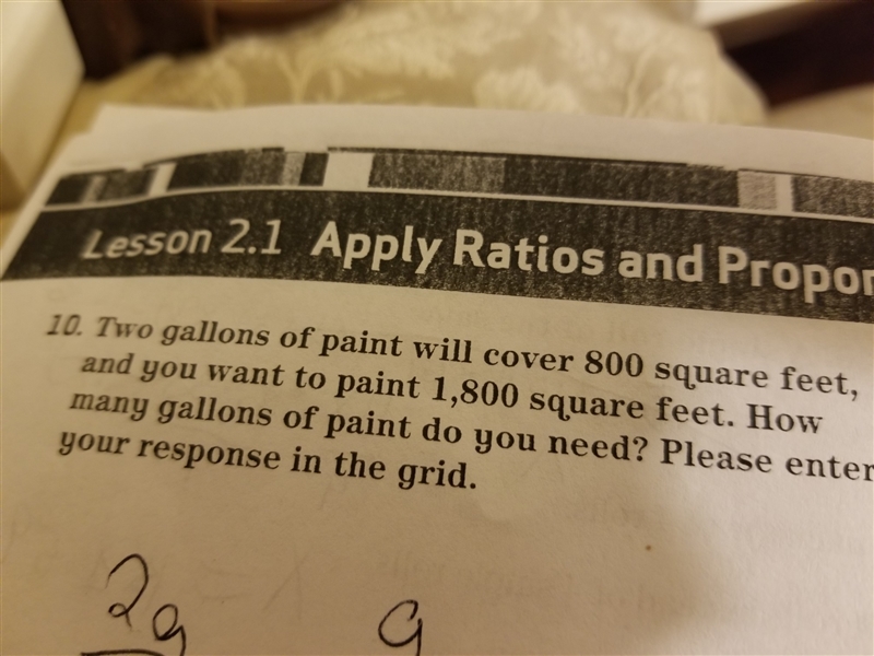 Applying ratios and ptoportions today-example-1