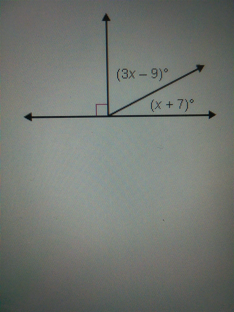 Find the value of x this question is for geometry please help-example-1