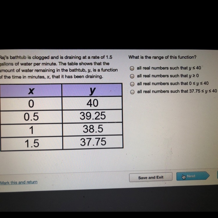 What is the range of this function ?-example-1