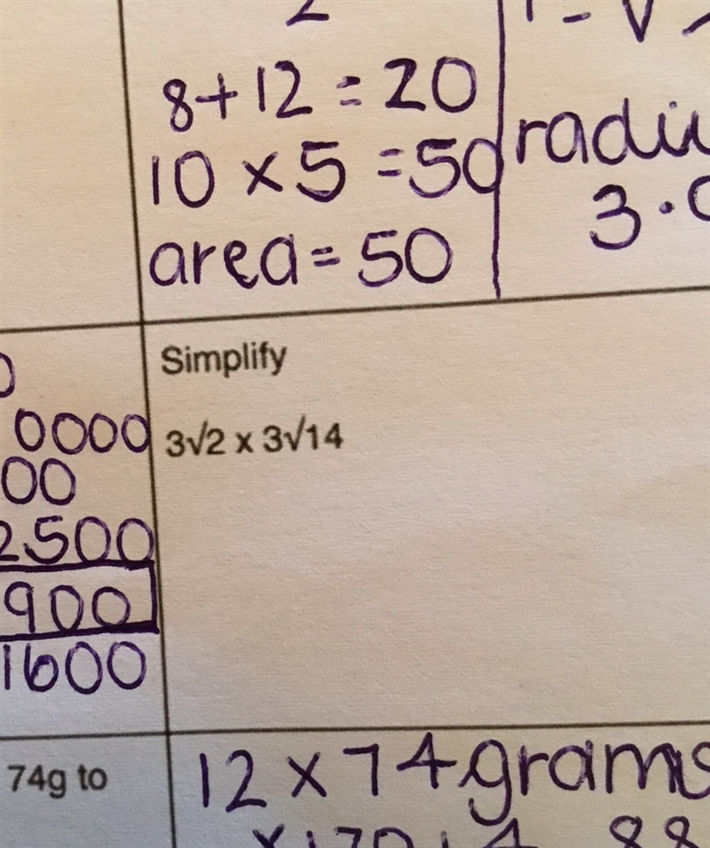 Does anyone know how to simplify square rooted equations?? Xx-example-1