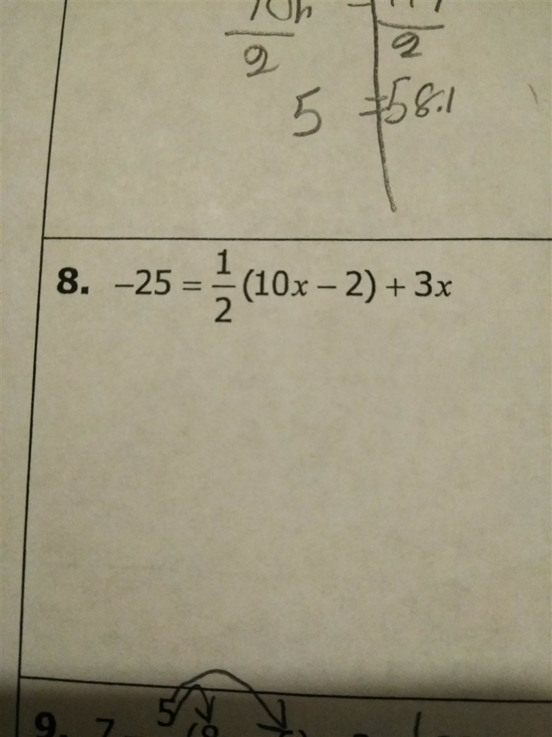 7-5/2(8r-6)+2r=32 I need this done fast-example-1