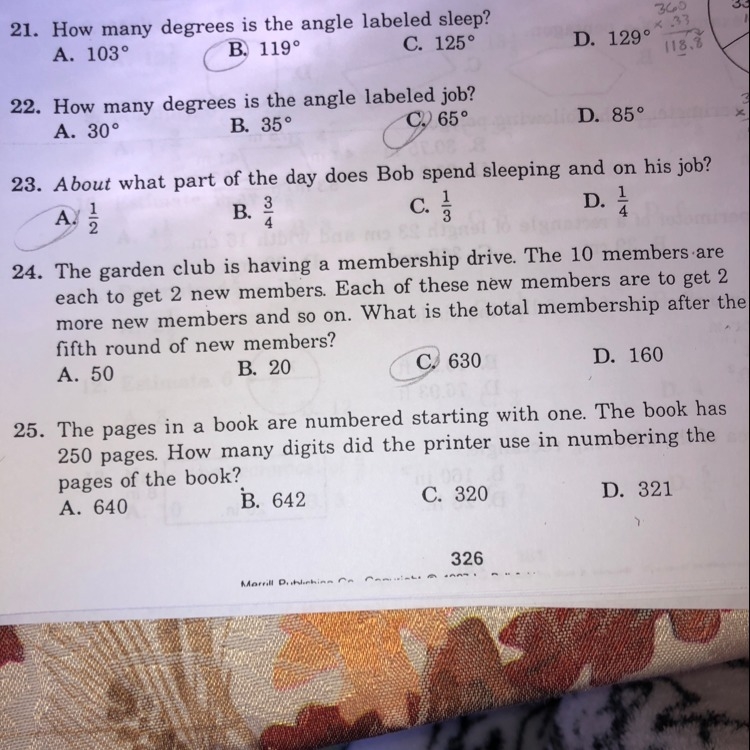 How do you do number 25? At the bottom.-example-1