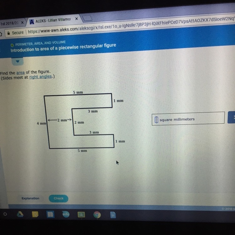 Please, I need help finding the area of this!!-example-1