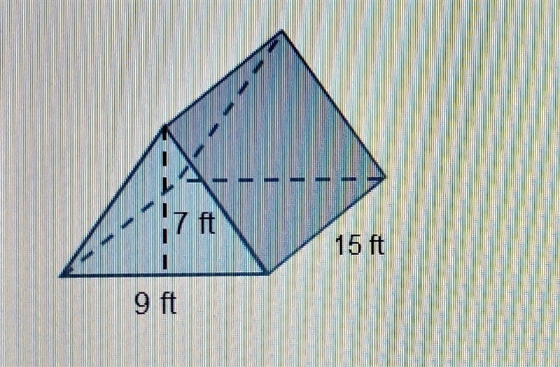 The smith family bought a new tent for a camping tent what is the volume of their-example-1