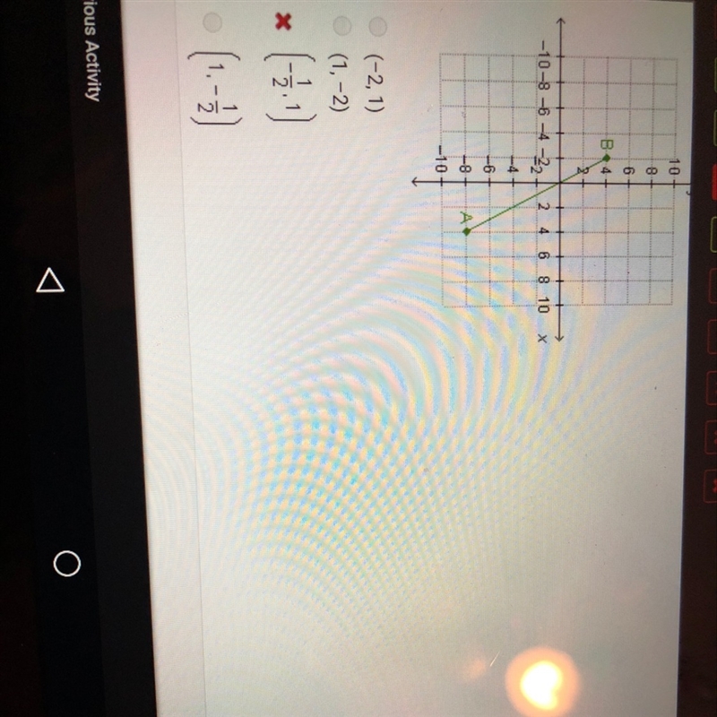 What are the coordinates of the image of point A after the segment has been dilated-example-1