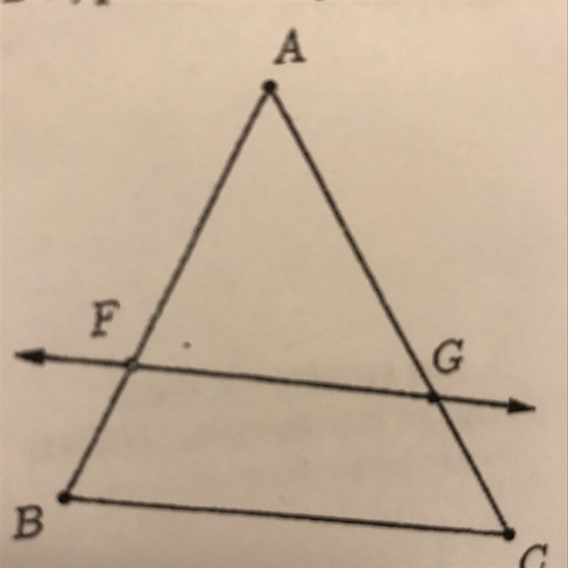 Prove the triangle proportionality Theorem.-example-1