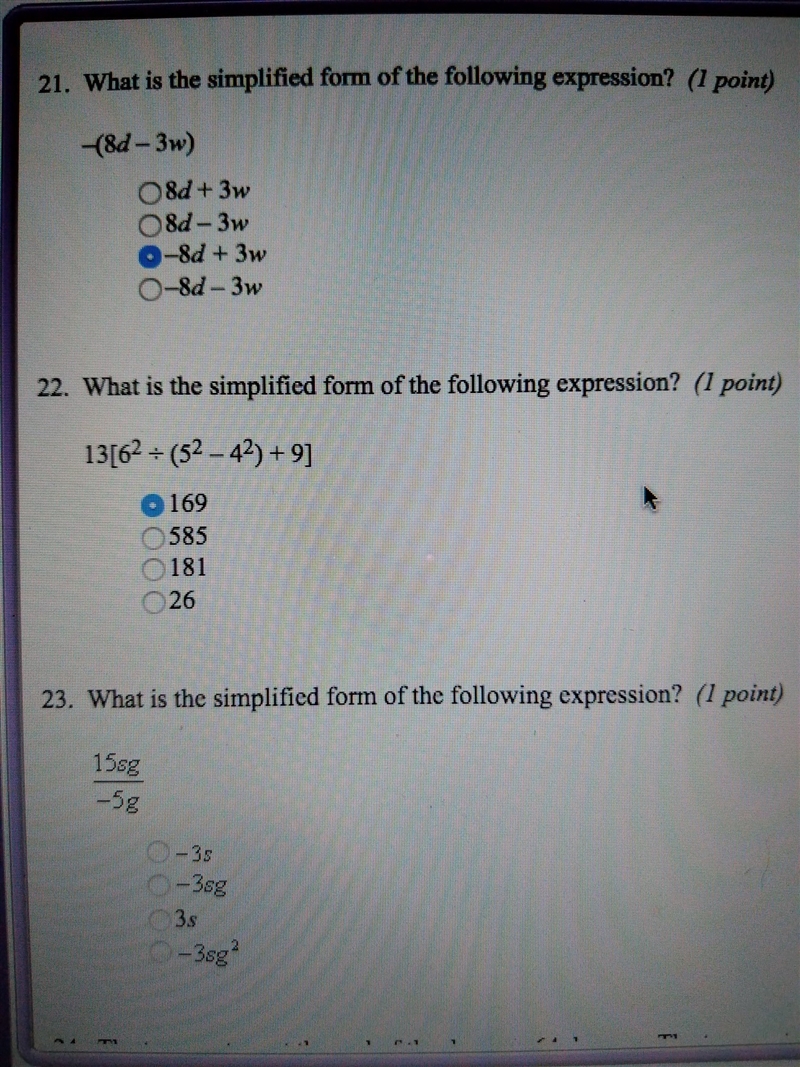 22. I got 169 as my answer is this correct-example-1