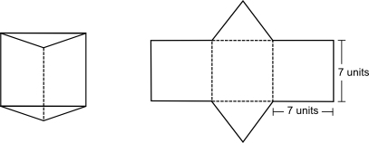 LAST QUESTION PLEASE ANSWER!! A solid is composed of squares and equilateral triangles-example-1